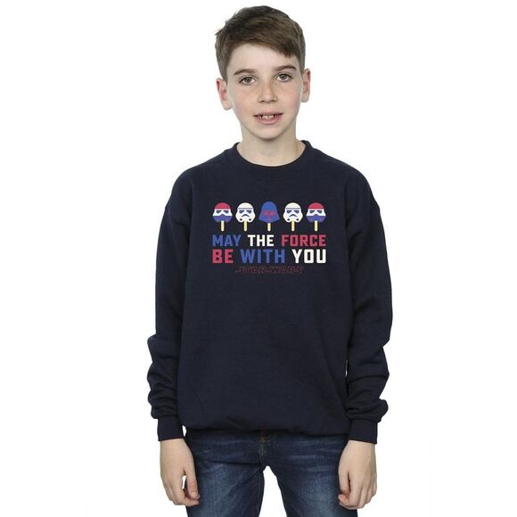Star Wars: A New Hope Boys Sweatshirt / Navy Blue - Picture 2 of 3
